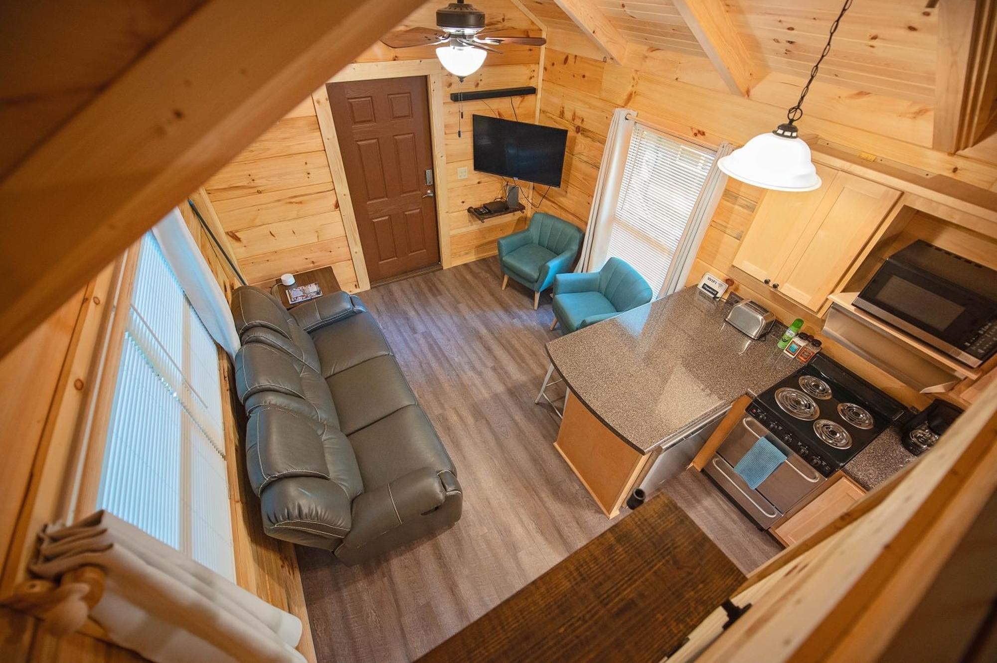 Tiny Cabin Village Private Hot Tub Lynda Cabin Chattanooga Exterior foto